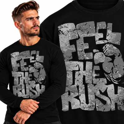 LONGSLEEVE NA SIŁOWNIĘ  FEEL GYM